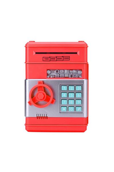 Sarego Atm Piggy Bank Password Atm Automatic Money Safe Electronic Key Bank Surprise Money Box