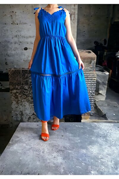 BEBE PLUS Güpür Detaylı Elbise