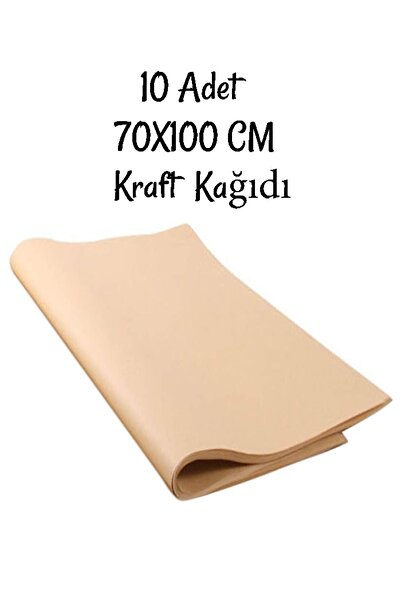 Kraft Kaplama Kağıt, Çeyiz Kağıt 10 Adet ( 70x100cm ) Boyutunda