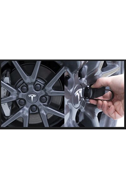 TESLA Model 3, Model Y, Model S&X için Jant Bijon Kapağı ( 5 Adet )