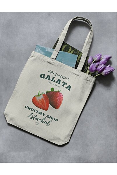 redame Galata Istanbul - Minimalist Y2k Retro Tote Bag