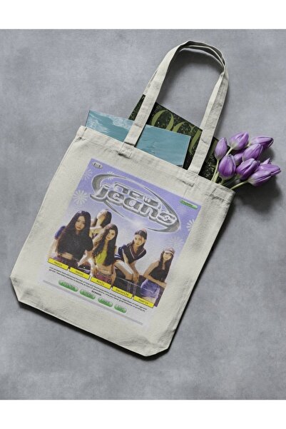 redame New Jeans Kpop Y2K Retro Cloth Bag Tote Bag