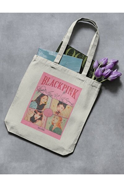 redame Blackpink Kpop Y2K Retro Cloth Bag Tote Bag