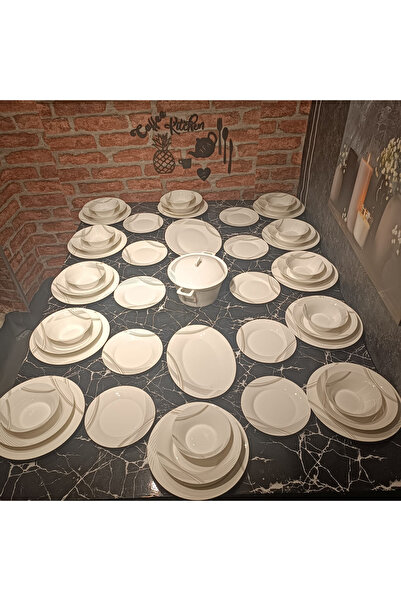 Yamaç Home Glow 52 Parça 12 Kişilik Yemek Takımı