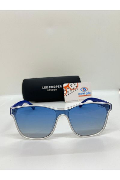 Lee Cooper LC1097 Unibody Unisex Blue Framed Sunglasses