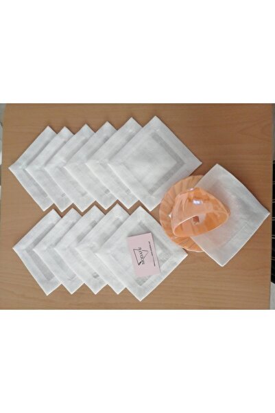 MODATU Kahve Yanı Peçetesi (nakış Işleme)