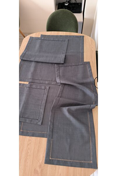 MODATU El Emeği Ajurlu Salon takımı/Fume