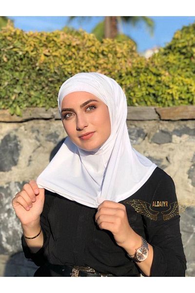 Şahane Hijab Βαμβάκι δύο τεμαχίων