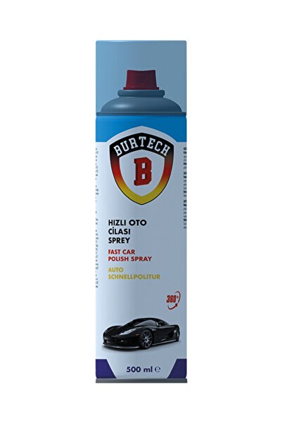burtech Hızlı Oto Cilası Sprey 500 ml
