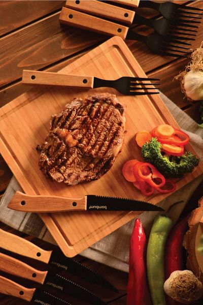 Bambum Pitera 8 Piece Steak Set