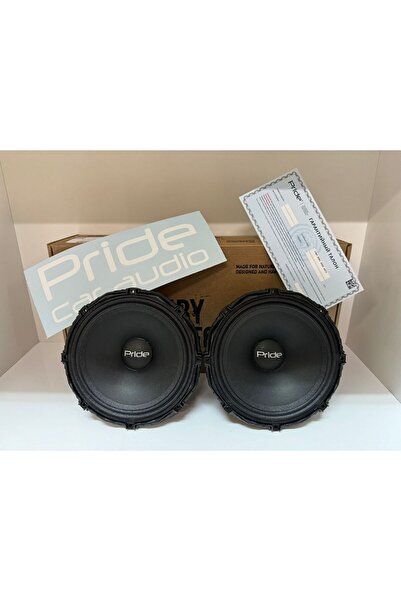 PRİDE AUDİO RUBY PERFORMANCE 6.5 16CM 400W 200RMS  PROFESYONEL SPL MİDRANGE 1 TAKIM 2 ADET