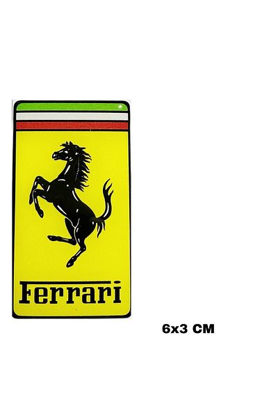 Phoenix Phönix Sticker with Ferrari Drop Logo