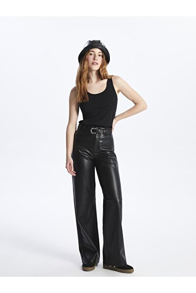 LC Waikiki Xside Women's Tank Top - U Collar, Straight Cut