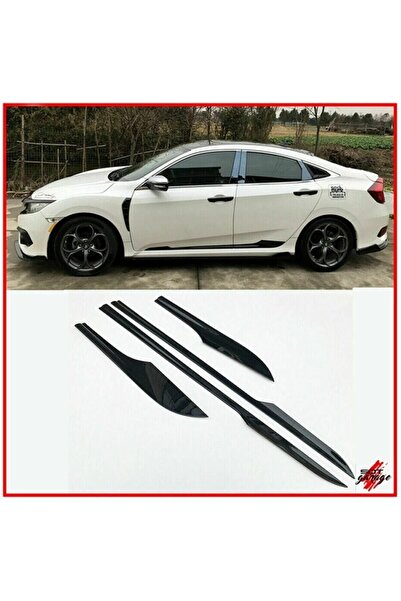 SNTGARAGE Carrest Cıvıc Fc5 Piano Black Yan Kapı Çıtası 2016-2020