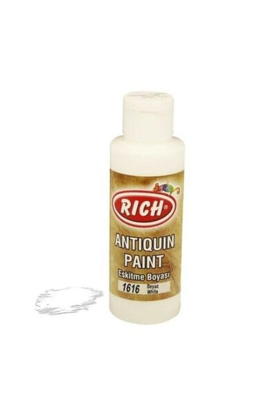 Rich Antiquin Eskitme Ahşap Boyası 130 Ml 1616 Beyaz