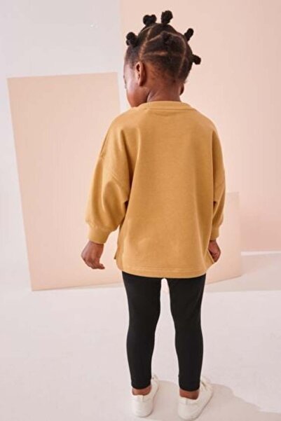 Next Baby Long Sleeve Cotton Earth Yellow Set