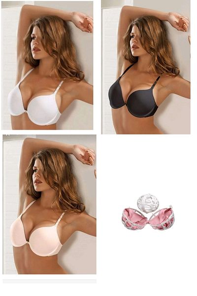 Le Jardin 3 Συσκευασία 7034 Musette Push up Size 2 Showing Big Magic σουτιέν ΜΕ ΚΟΡΥΦΑΙΟ ΔΩΡΟ