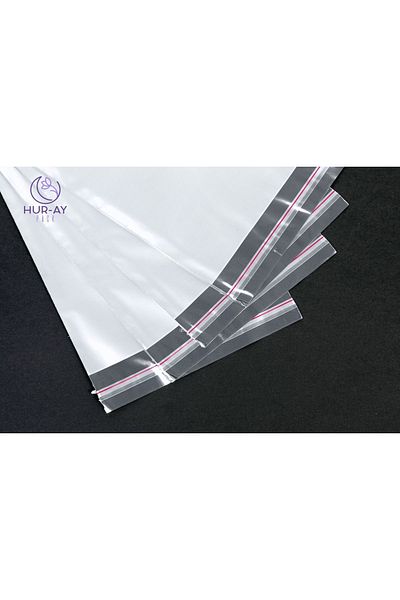 HUR-AY PACK 30X45 cm Лукс сребристо сива метализирана подаръчна торбичка / Луксозна подаръчна опаковка / 10 бр.