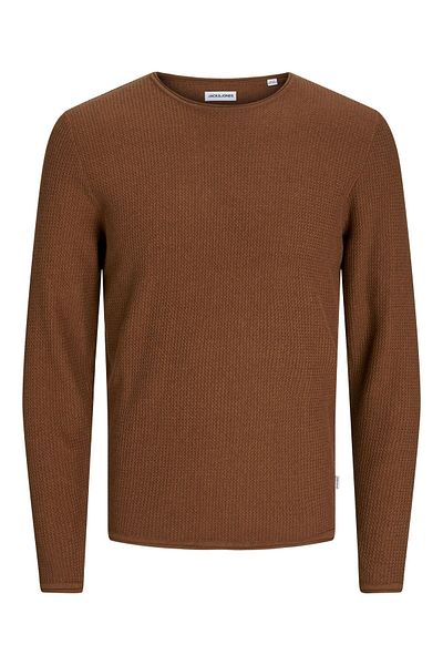 Jack & Jones Strickpullover mit Rundhals Einfarbig Strickpullover mit Rundhals