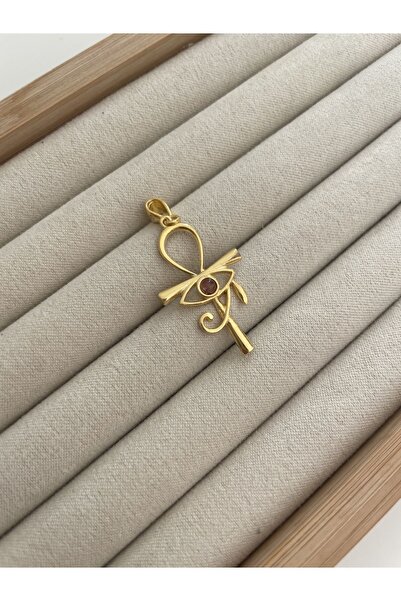 Sade Accessory Ankh + Ra Sembollü Kolye Ucu