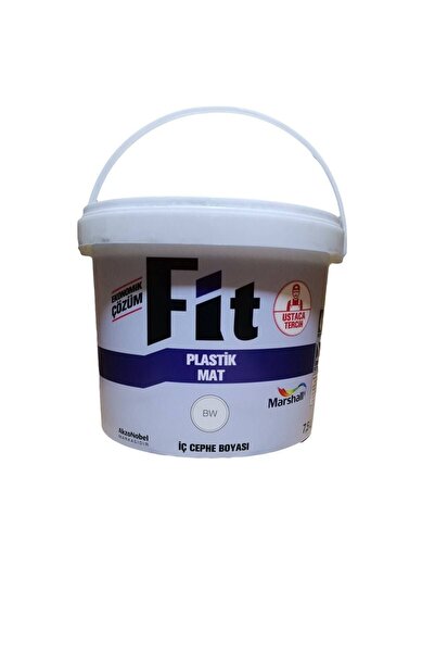 Marshall Fit Plastik Mat Iç Cephe Duvar Boyası 3.5 Kg