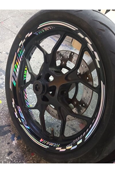 oracall Yamaha R25 hologram jant şerit sticker