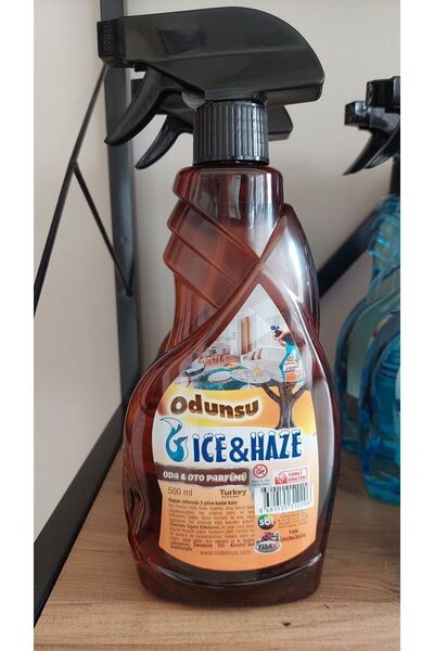 Genel Markalar Ice&Haze Oto Ortam Parfümü 500 Ml Odunsu Araç Oda Ofis Sprey K...
