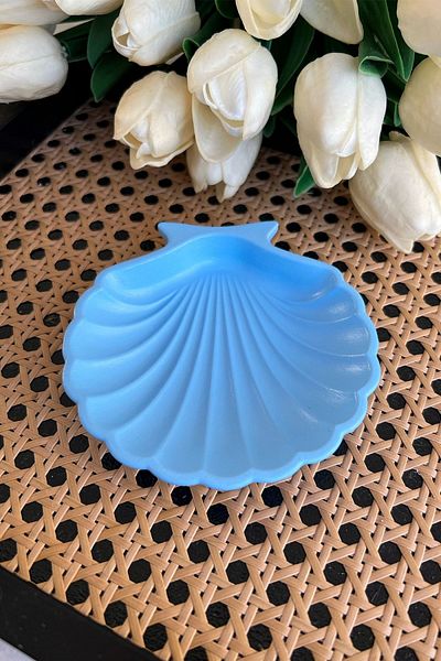 ToffyStore Baby Blue Concrete Θαλασσινό Κοχύλι