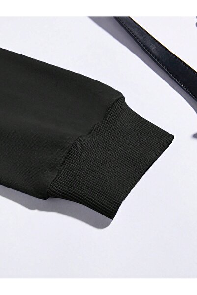 Deocept Унисекс суитшърт с качулка и принт на пеперуда, голям размер