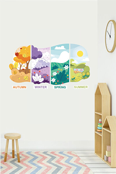 Ayza Tasarım حضانة رياض الأطفال مواسم تعليمية لطيفة