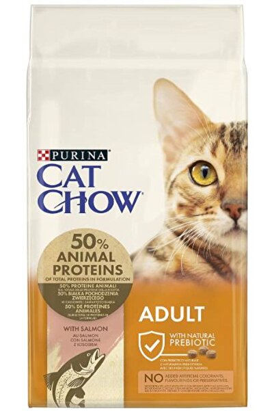 Cat Chow Adult Tuna Salmon - Ton Ve Somon Balıklı Yetişkin Kedi Maması 15 Kg
