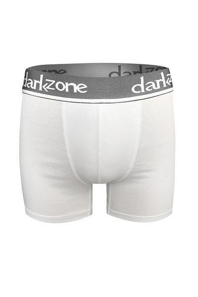 darkzone Ανδρικό White Lycra Classic Boxer