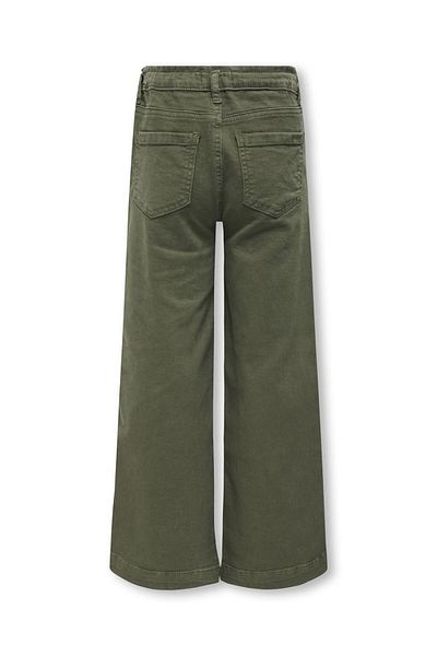 Kids Only Hose Mit Weitem Beinschnitt Kognew Mittlere Taille Verkürzt Hose Mit Weitem Beinschnitt