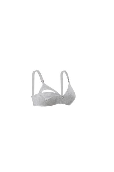 ebru içgiyim Women's Beige Luxury Combed Cotton Bra