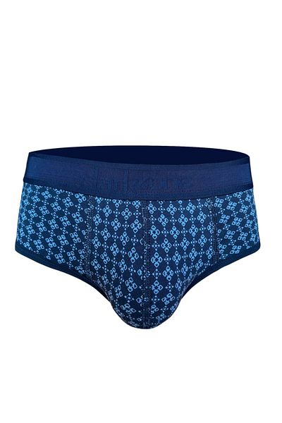darkzone Ανδρικό σλιπ με λουλουδάτο σχέδιο Navy Blue Hipster
