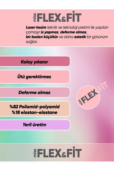 MissFlex Fit Laser Cut Silicone Bato Panties