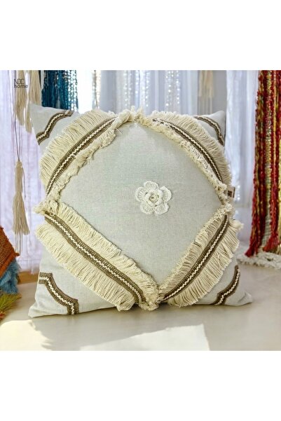 NDC HOME Особливий дизайн Одинарний бавовняний кремовий подушка Подушка чохол...