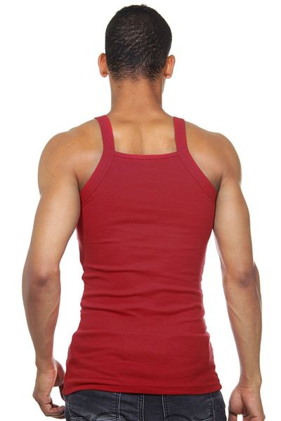 darkzone Strappy Claret Red Men's Undershirt