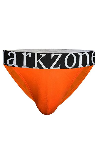 darkzone Men's Orange Waist Banded Cotton Slip