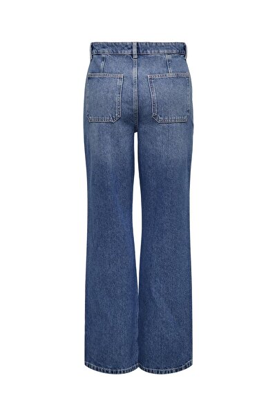 JDY Weit Geschnitten Kot Maya Hohe Taille Weiter Beinschnitt Kot