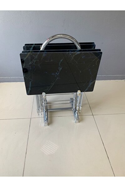 erk mobilya Camlı Çanta Sehpa, Sehpa, Zigon, 4lü Zigon, Çanta Sehpa, 4lü Sehpa