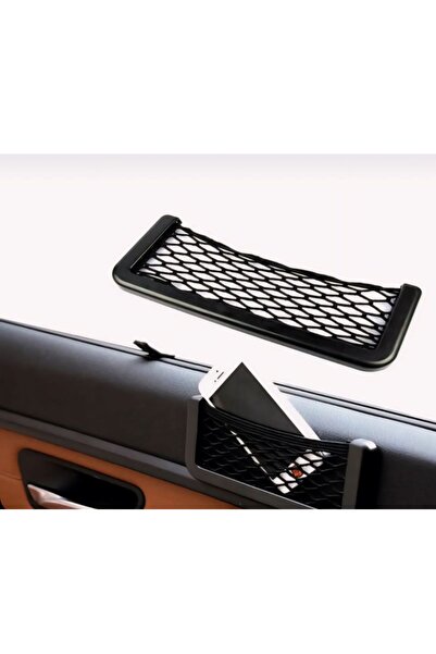 CNGZSHOP Araç İçi Telefon Tutucu Torpidoya Yapışan File/ Araba Karavan Düzenl...