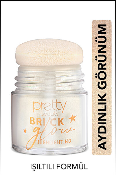 Pretty Beauty Brıck Glow Hıghlıghtıng - Sünger Uçlu Aydınlatıcı