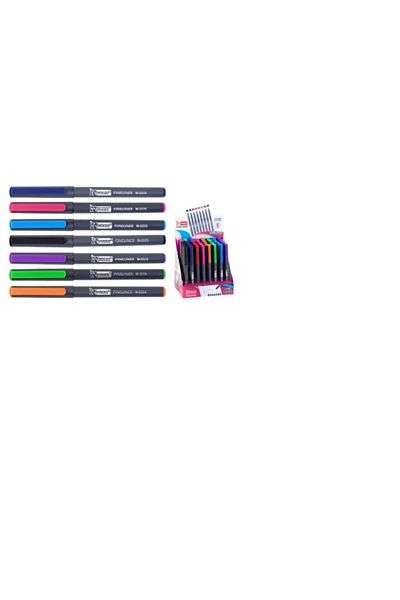 Mikro Fineliner M-2028 Felt Tip Pen 7 Colors Set