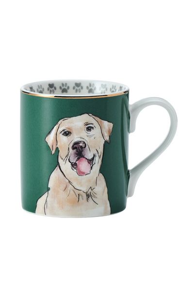 MIKASA Labrador Patterned Fine China Mug - 280ml