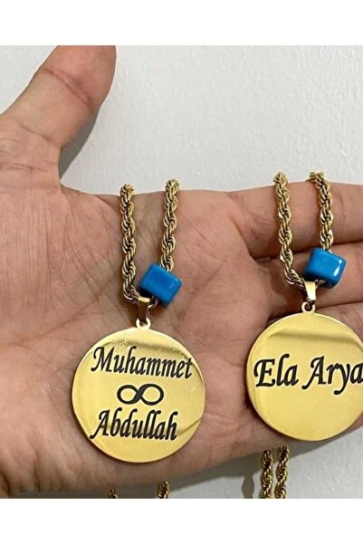 HAYALLER ÜLKESİ YUVARLAK İSİMLİ KOLYE