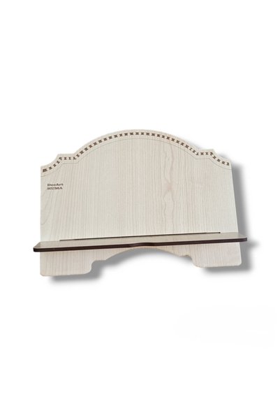 hü ma tasarım ve aksesuar Hüma Wooden Tablet Phone Holder Adjustable Book Reading Stand Stand Rahle