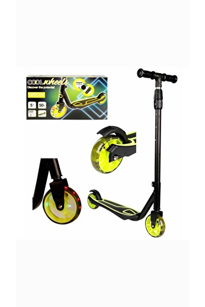 Toys Cool Wheels 5+ Işıklı 2 Teker Yükseklik Ayarlanabilir Scooter