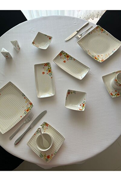 Carefree Round Tablecloth White 150 cm