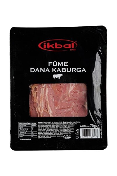 İkbal Dana Füme Kaburga 70 gr